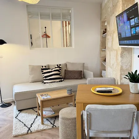 Apartmán Grand Chai - Elegant Nest Near Tram B Talence